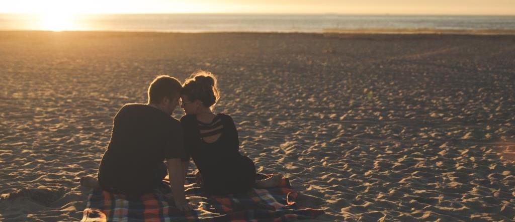 Couple on the beach